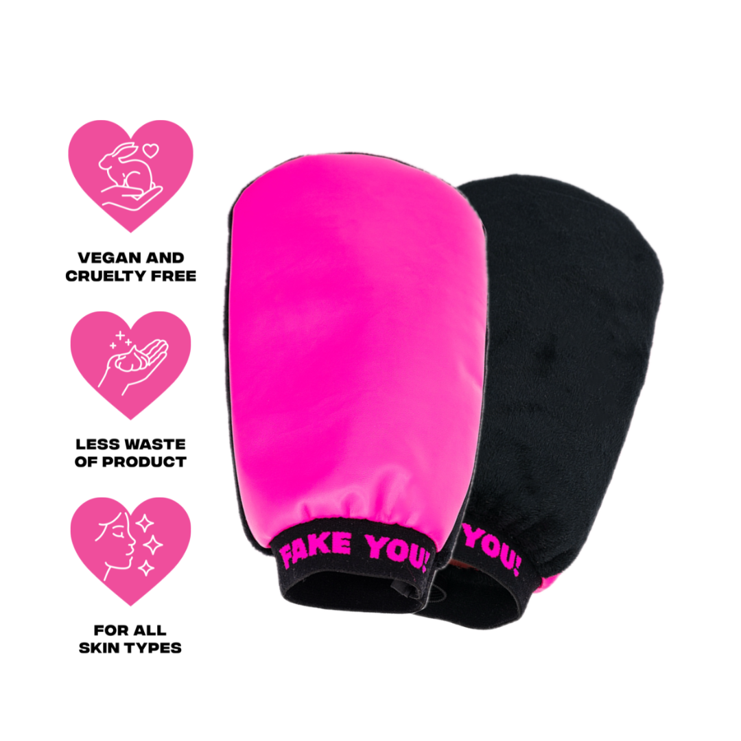 Fake You! Dual Sided Tan Mitt