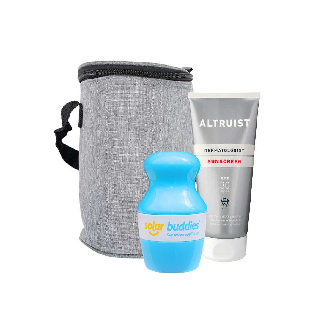 Large Cool Bag Bundle – Insulated Family Bag with Sunscreen Applicator & Altruist Suncream
