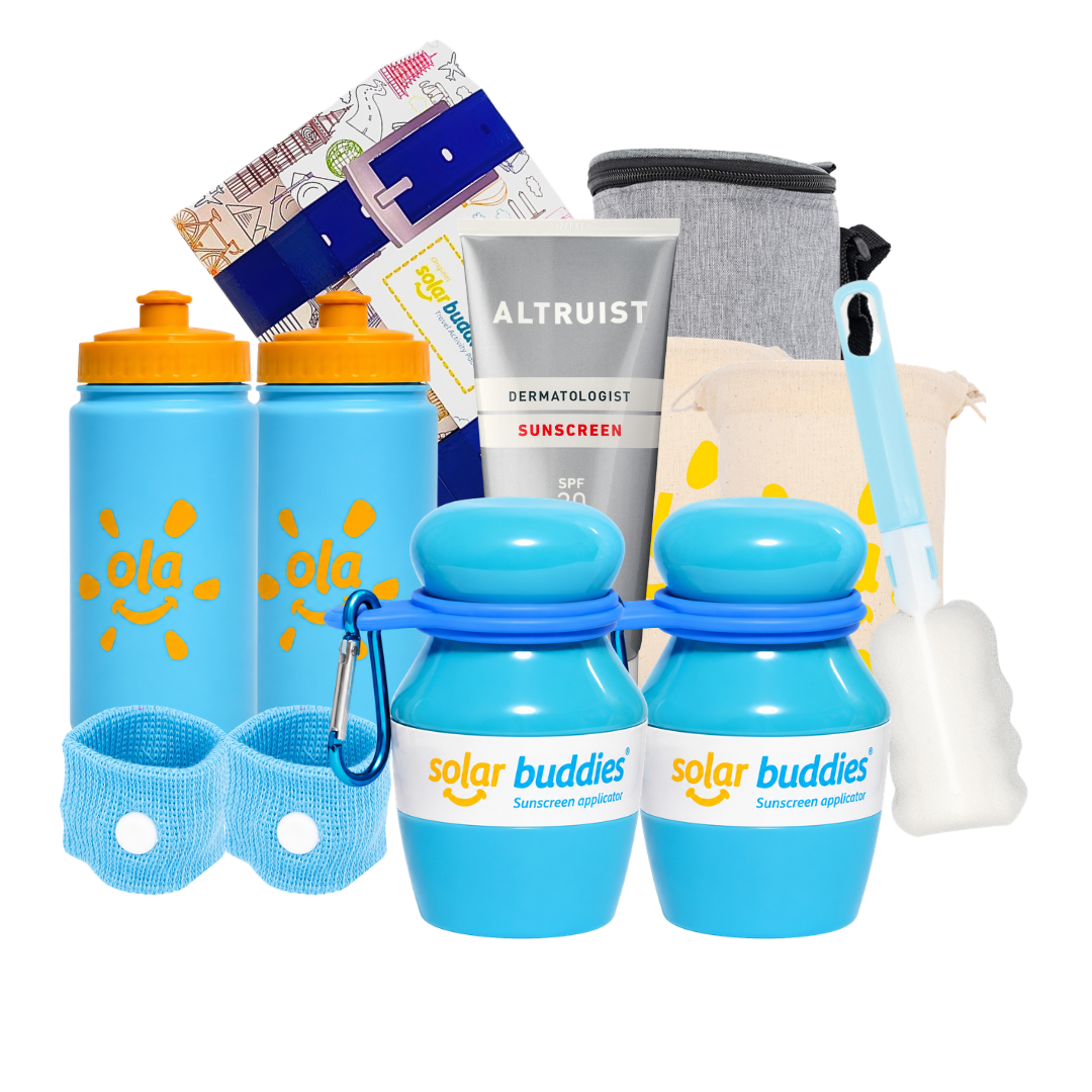 Solar Buddies Duo Holiday Bundle – Family Travel Sun Safety Kit
