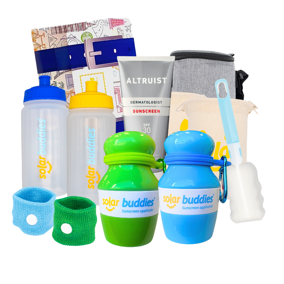 Solar Buddies Duo Holiday Bundle – Family Travel Sun Safety Kit