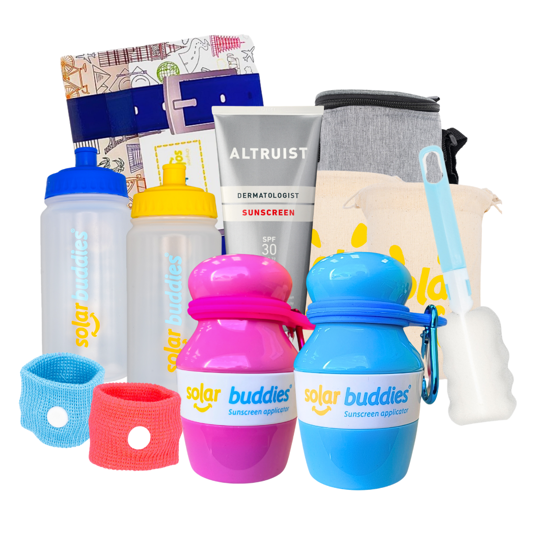 Solar Buddies Duo Holiday Bundle – Family Travel Sun Safety Kit