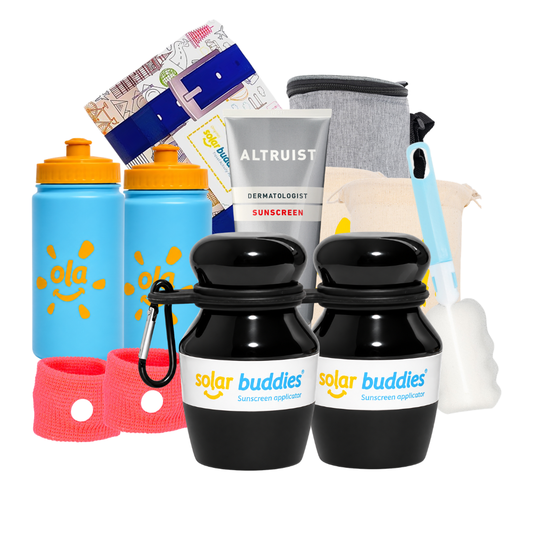 Solar Buddies Duo Holiday Bundle – Family Travel Sun Safety Kit