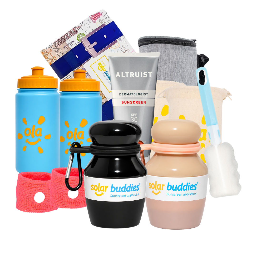 Solar Buddies Duo Holiday Bundle – Family Travel Sun Safety Kit