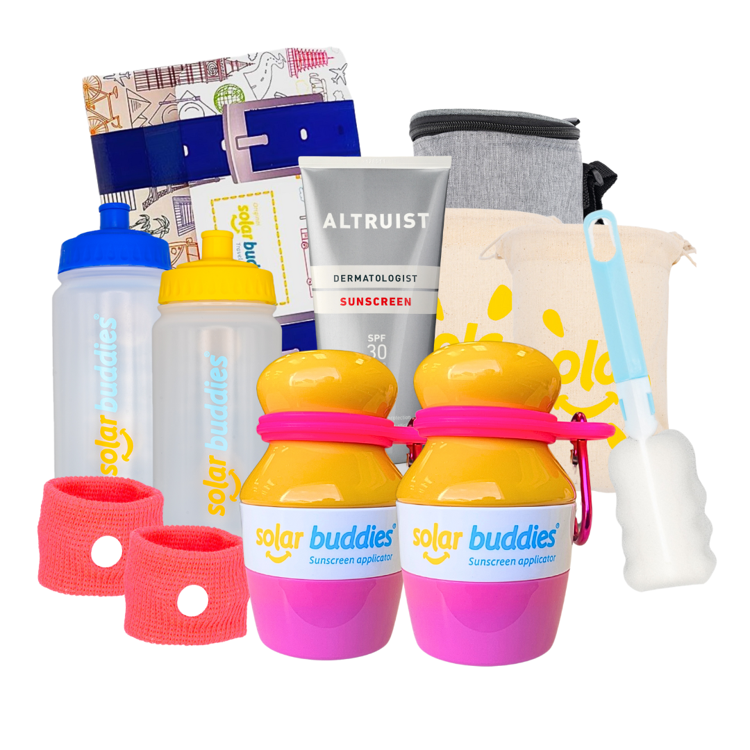 Solar Buddies Duo Holiday Bundle – Family Travel Sun Safety Kit