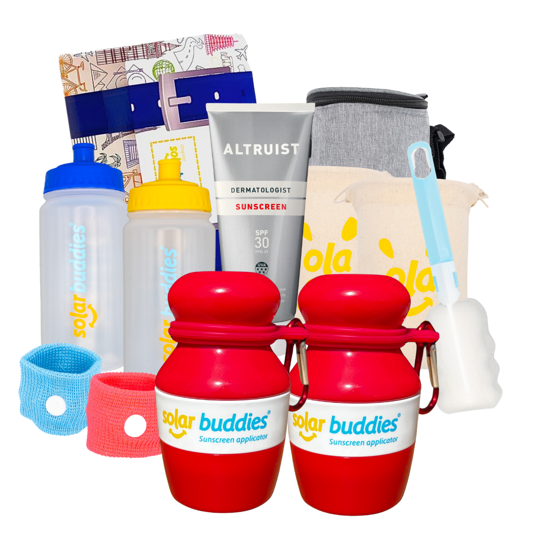 Solar Buddies Duo Holiday Bundle – Family Travel Sun Safety Kit