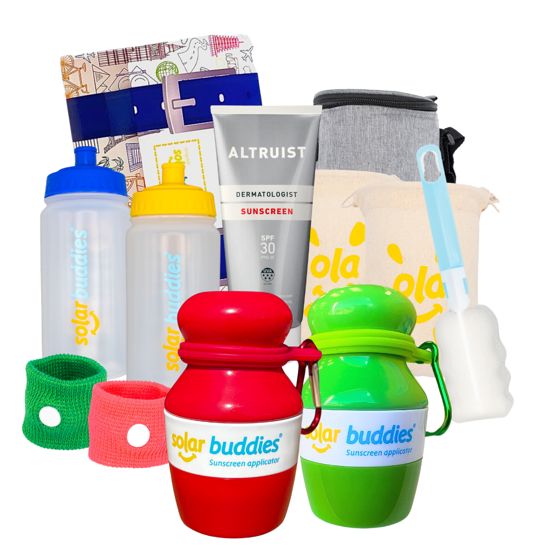 Solar Buddies Duo Holiday Bundle – Family Travel Sun Safety Kit
