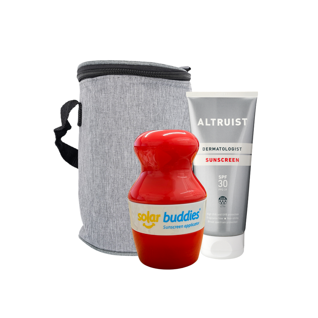 Large Cool Bag Bundle – Insulated Family Bag with Sunscreen Applicator & Altruist Suncream
